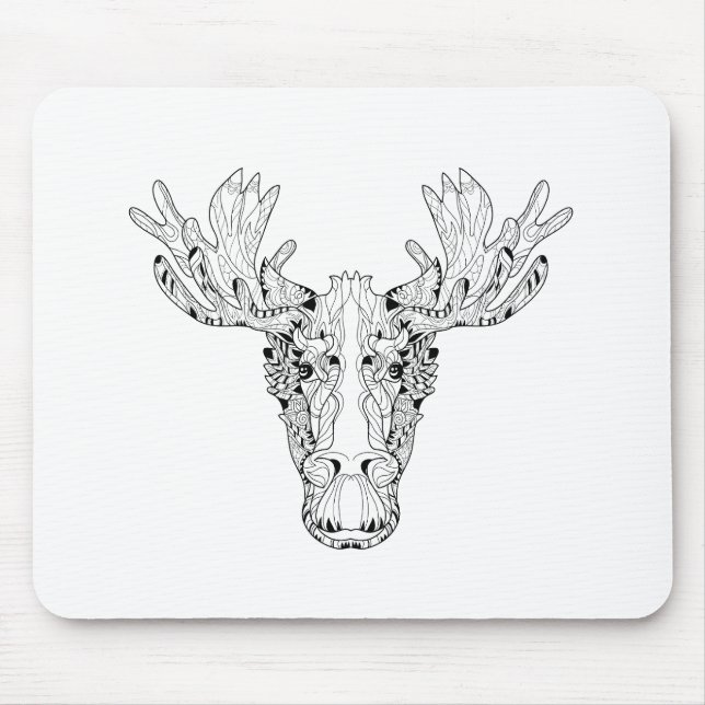 Mousepad Inspirado de um alce (Frente)
