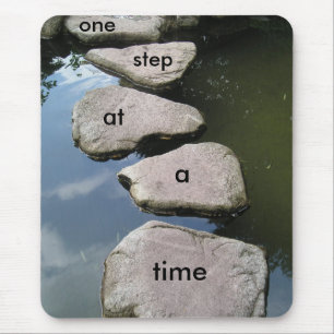 Mousepad inspirador da ponte de pedra