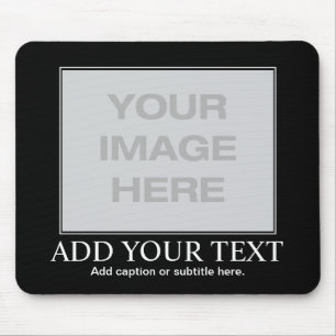 Mousepad Inspirador/Demotivational feitos sob encomenda