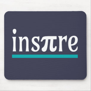Mousepad Inspire Math Pun Funny Inspiration