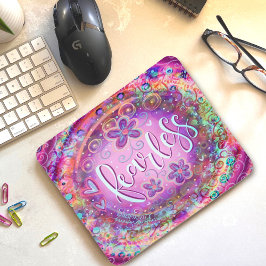 Mousepad Inspirividade bonito BoHo Roxo