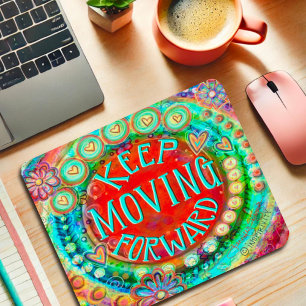 Mousepad Inspirividade "Continuar Em Frente"