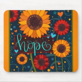 Mousepad Inspirividade de Esperança bonito Inspiradora de G