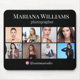 Mousepad instagram 8 fotos colidem pequenas empresas negras