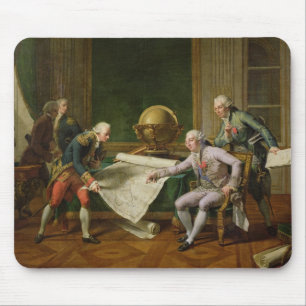 Mousepad Instruções de doação de Louis XVI ao La Perous