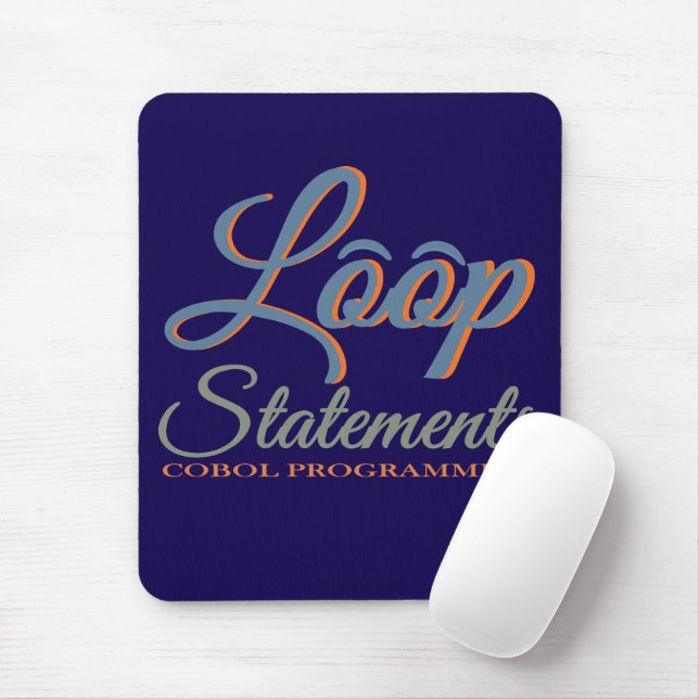 Mousepad Instruções de Loop na Programação Cobol (Com mouse)
