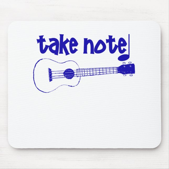 Mousepad instrumento azul (Frente)