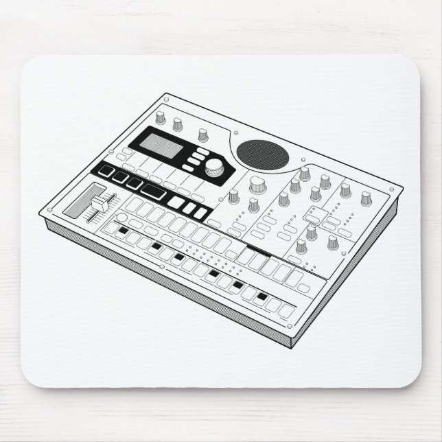 Mousepad Instrumento de música de Korg Electribe emx1 (Frente)