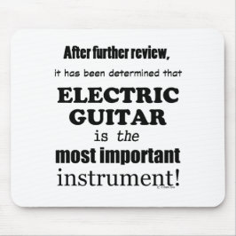 Mousepad Instrumento Mais Importante Para A Guitarra Elétri