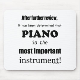 Mousepad Instrumento mais importante para o Piano