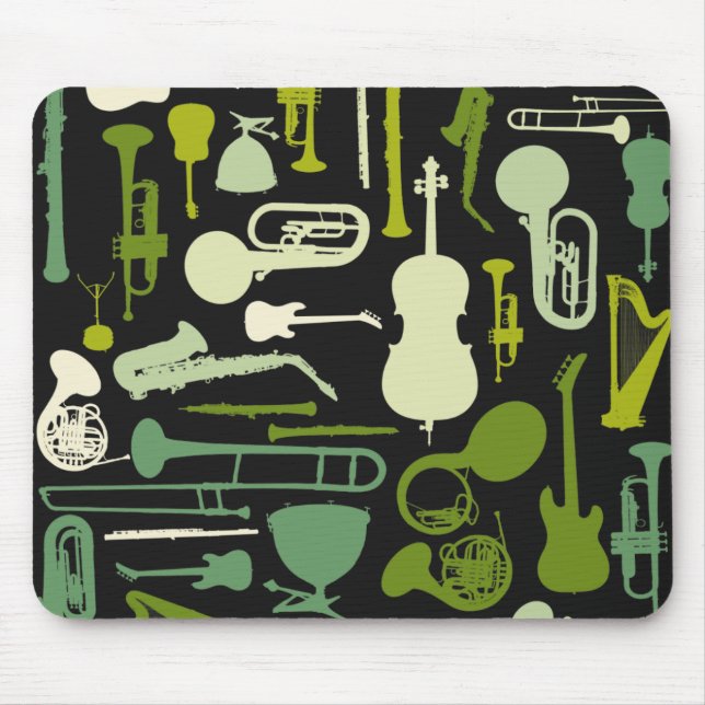 Mousepad Instrumentos de música (Frente)
