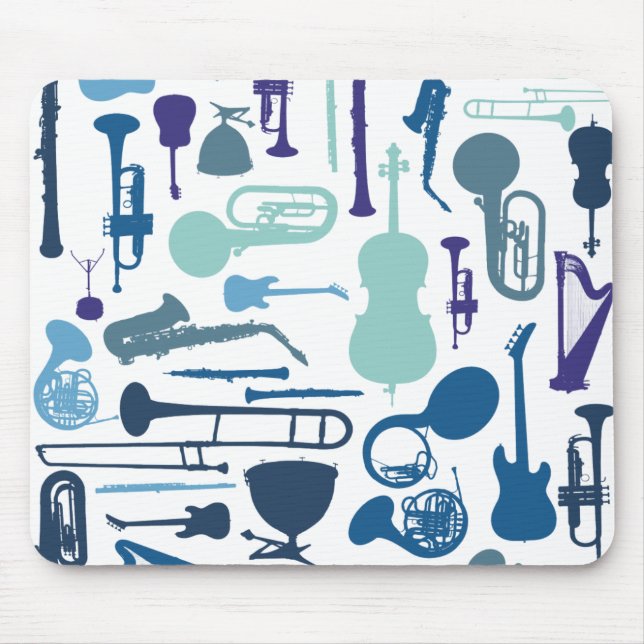 Mousepad Instrumentos de música (Frente)