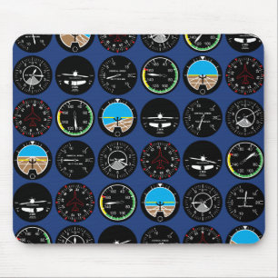 Mousepad Instrumentos de voo