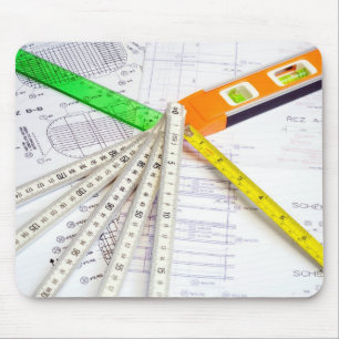 Mousepad Instrumentos do design e de medição
