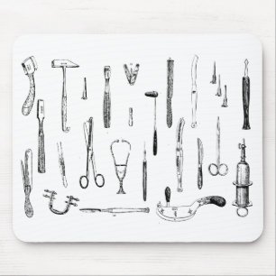 Mousepad Instrumentos médicos antigos