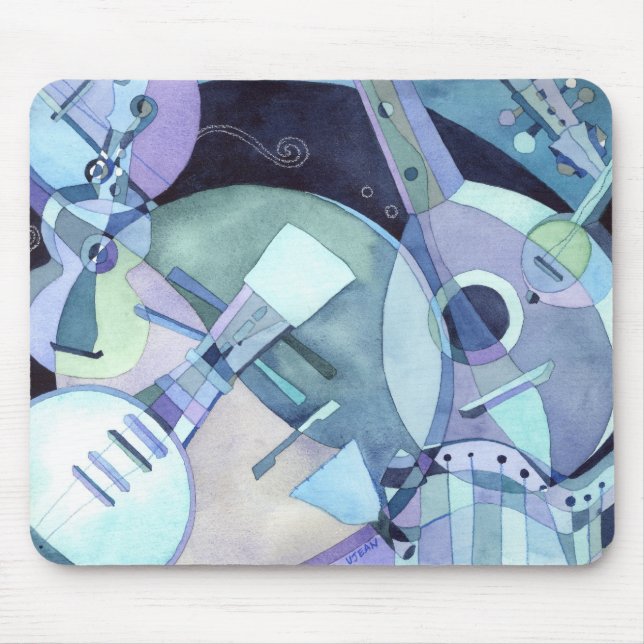Mousepad Instrumentos musicais (Frente)