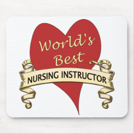 Mousepad Instrutor dos cuidados do mundo o melhor