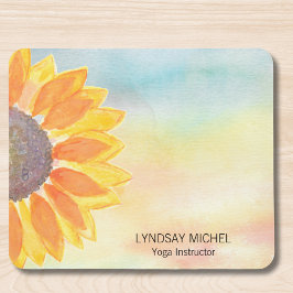 Mousepad Instrutor Sunflower Yoga