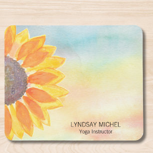 Mousepad Instrutor Sunflower Yoga