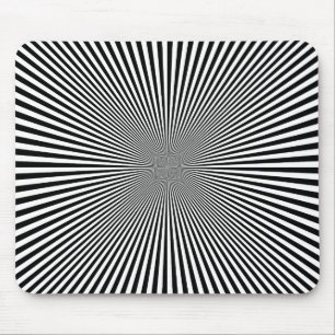 Mousepad INTENSE STARBURST Illusão óptica