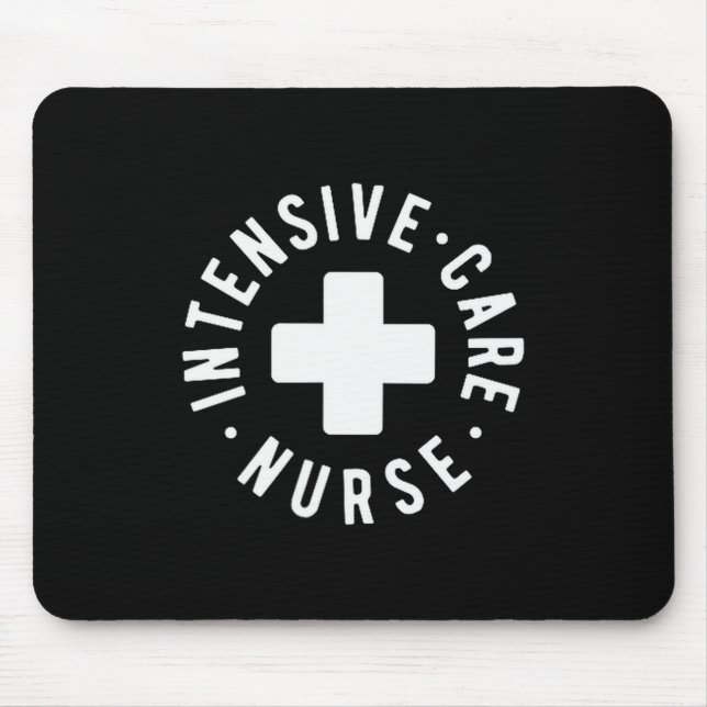 Mousepad Intensive Care Nurse Icu Nurse New Grad Nurse  (Frente)