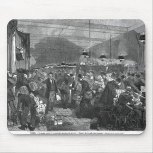 Mousepad Interior da estação de correios de Paris