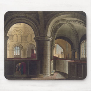 Mousepad Interior da igreja do Sepulchre santamente, Camb