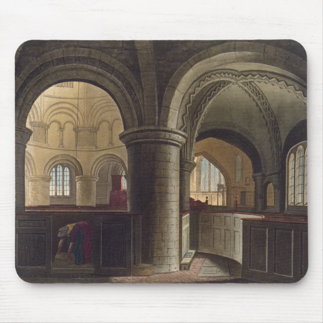 Mousepad Interior da igreja do Sepulchre santamente, Camb (Frente)