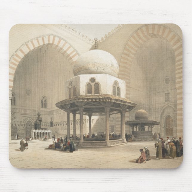 Mousepad Interior da mesquita do EL Ghoree da sultão, Ca (Frente)