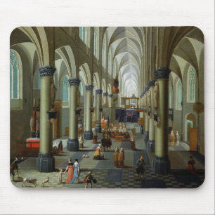 Mousepad Interior de uma igreja