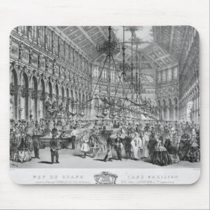 Mousepad Interior "do café grande Parisien", Paris