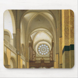Mousepad Interior do Marienkirche em Utrecht, 1638