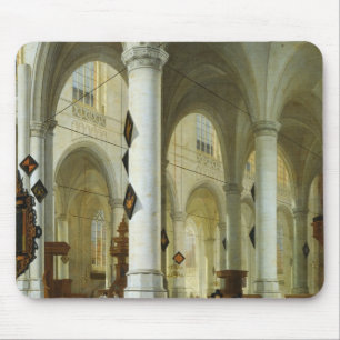 Mousepad Interior do Oude Kerk em Delft