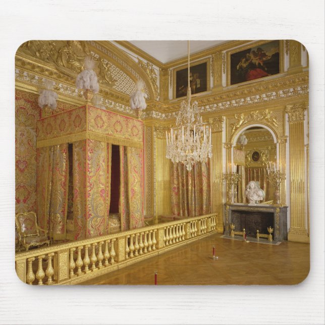 Mousepad Interior do quarto de Louis XIV, 1701-23 (Frente)