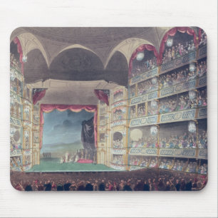 Mousepad Interior do teatro da pista de Drury, 1808