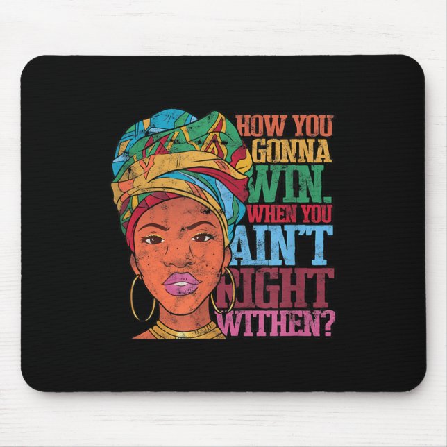 Mousepad Interior - Vitória - Verdade Uni-adultos - Preto - (Frente)