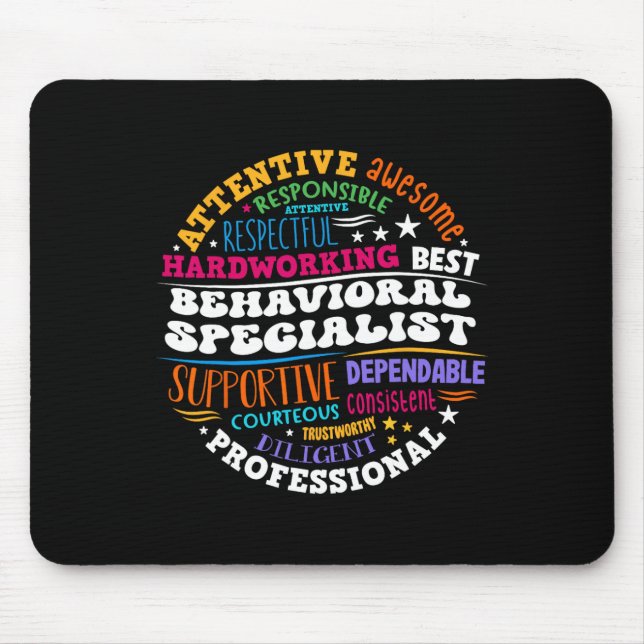 Mousepad Intervenção de Groovy Rti Comportamental Especiali (Frente)