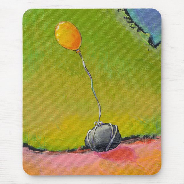 Mousepad Intitulado:  Amarrado - arte aterrada divertimento (Frente)