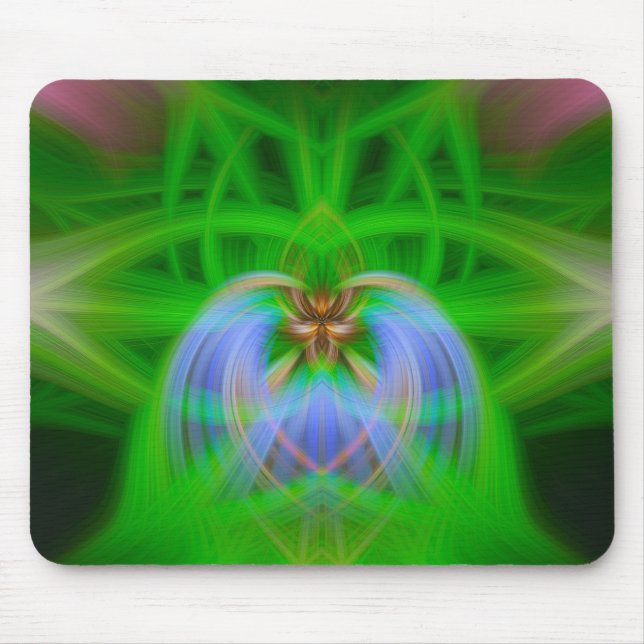 Mousepad Intricidade Verde (Frente)