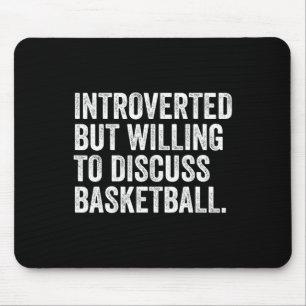 Mousepad Introvertido Mas Disposto A Discutir Sketll Engraç