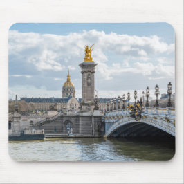 Mousepad Inválidos e Pont Alexandre III Bridge - Paris
