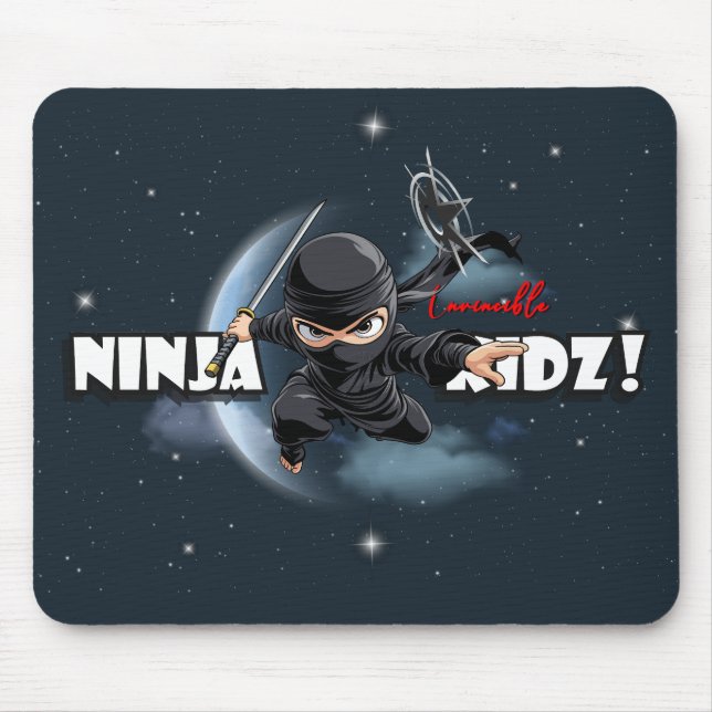 Mousepad Invencível Ninja Kidz |  (Frente)