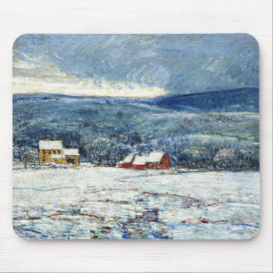 Mousepad Inverno nas Colinas de Connecticut (por Childe Has