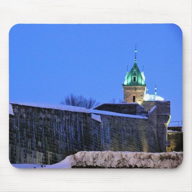 Mousepad Inverno no Quebec, Canadá (Frente)