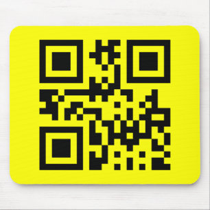 Mousepad Invertido ☻ rosto feliz — Código QR