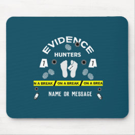 Mousepad Investigador de criminalística científica forense