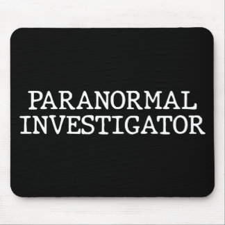 Mousepad Investigador Paranormal Fantasma Caçando EVP