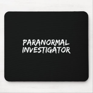 Mousepad Investigador Paranormal Fantasma caçando o Hallowe