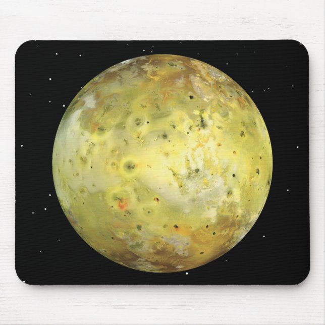 Mousepad Io Lua vulcânica de Júpiter (Frente)