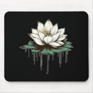 Mousepad Ioga Botânico Lótus Espiritual